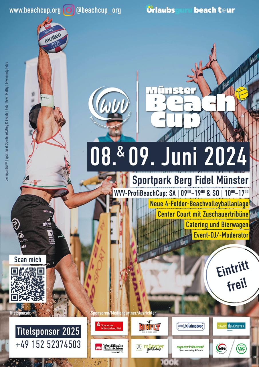 4 Beach-Events an 3 Tagen im Sportpark Berg Fidel