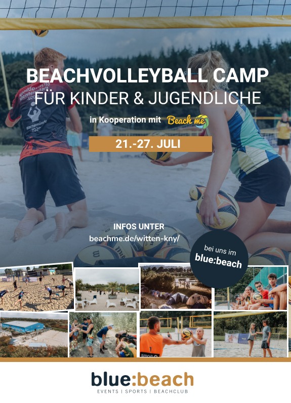Beachvolleyball Camp für Kinder und Jugendliche im blue:beach Witten