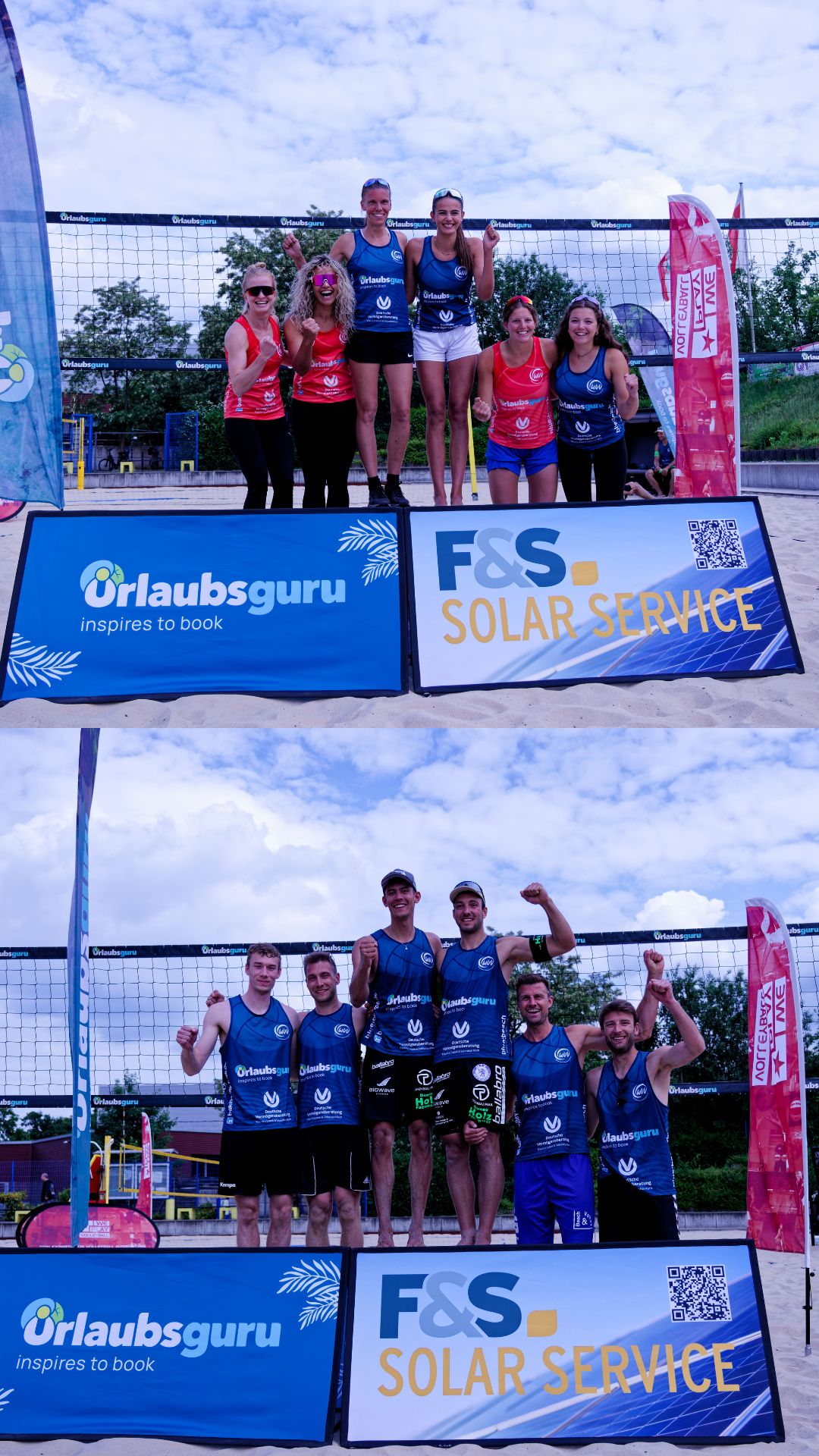 Diekmann/Klatt und Huber/Schneckenburger gewinnen in Duisburg