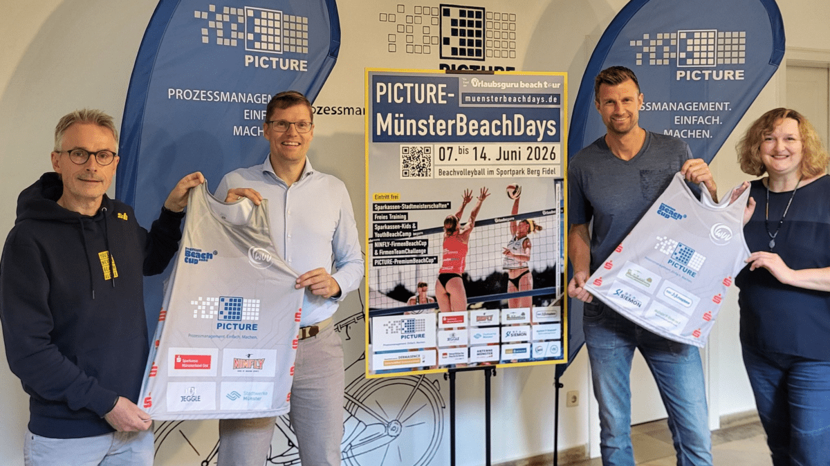 Reichlich Spektakel bei den Münster Beachdays
