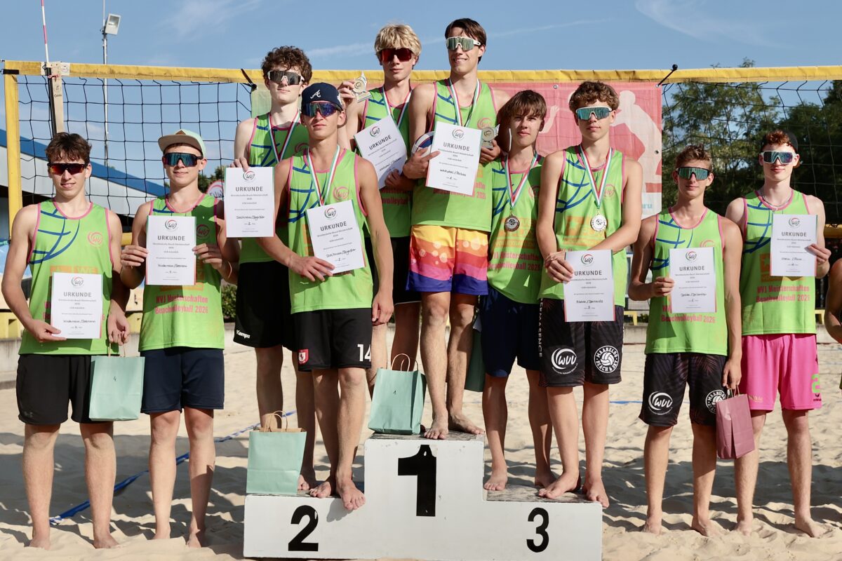 Westdeutsche Jugend-Beachmeisterschaften U16 und U18 in Essen und Duisburg