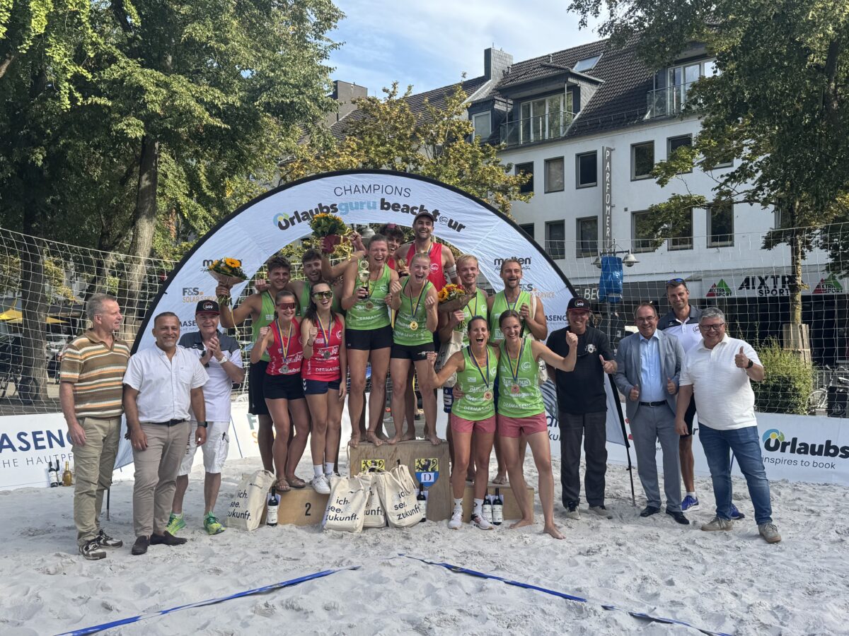 Jubiläumsausgabe des Rur-Beach-Cups: Neue westdeutsche Meisterinnen und Meister im gekürt